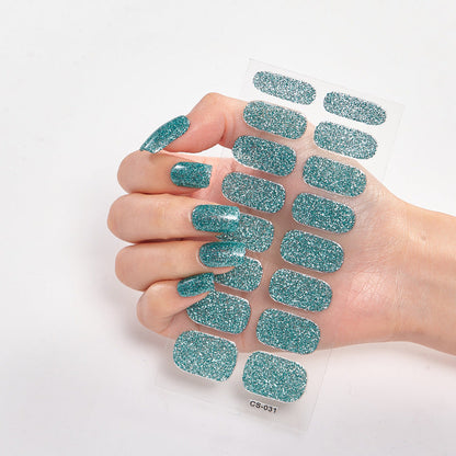 Sticker ongle manucure motif 11