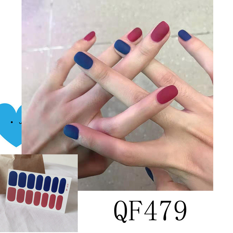 Sticker ongle diamant design 13