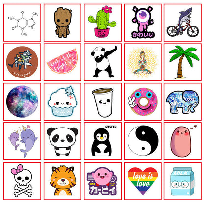 Sticker graffiti mignon style cartoon