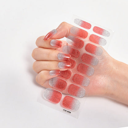 Sticker ongle carreaux motif 29