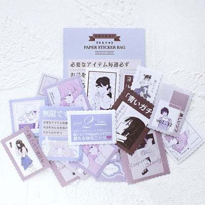 Sticker cachet correspondance créative
