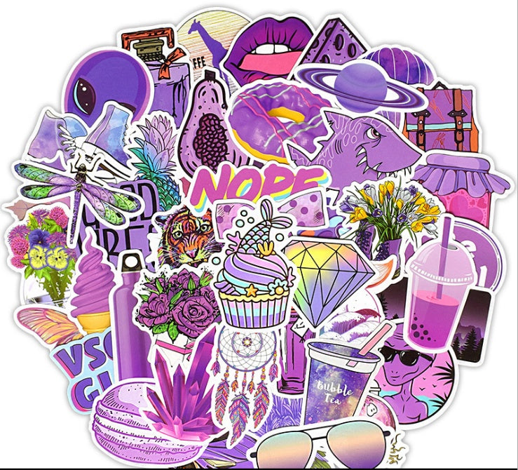 Sticker graffiti couleurs vibrantes