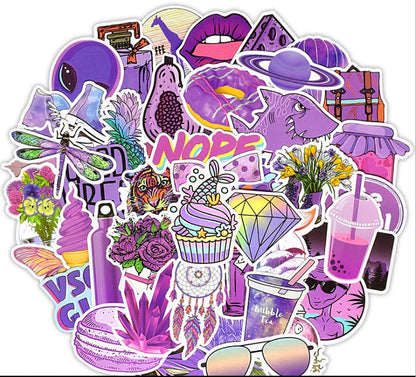Sticker graffiti couleurs vibrantes