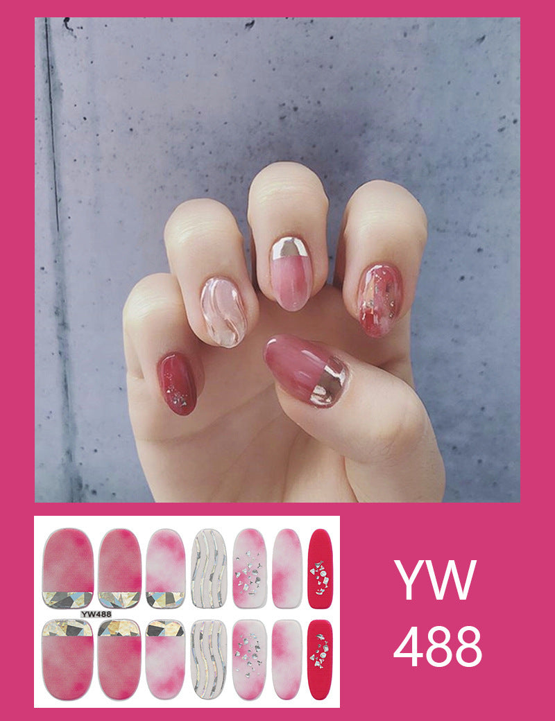 Sticker ongle waterproof motif 6