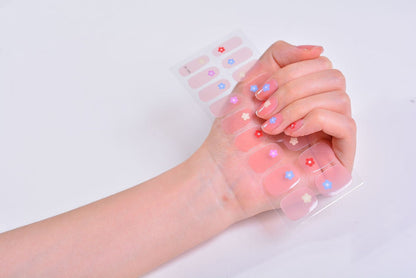 Sticker ongle manucure facile motif 43