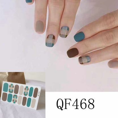 Sticker ongle diamant design 2