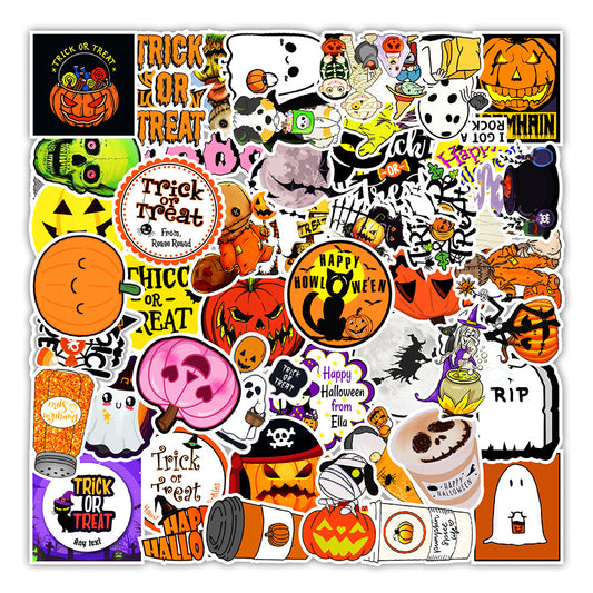 Sticker Halloween doodle pour ordinateur