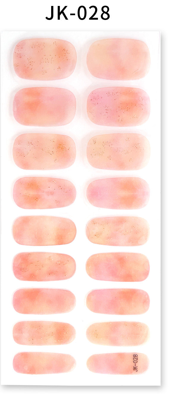 Sticker ongle manucure facile motif 31