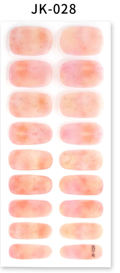 Sticker ongle manucure facile motif 31