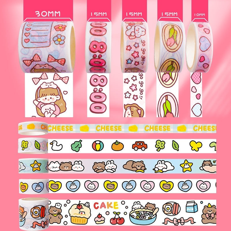 Sticker petite boutique à carreaux journal