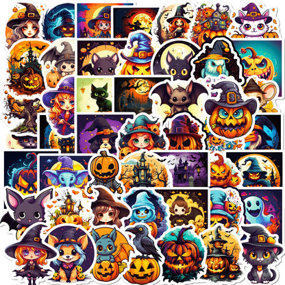 Sticker Halloween collection complète