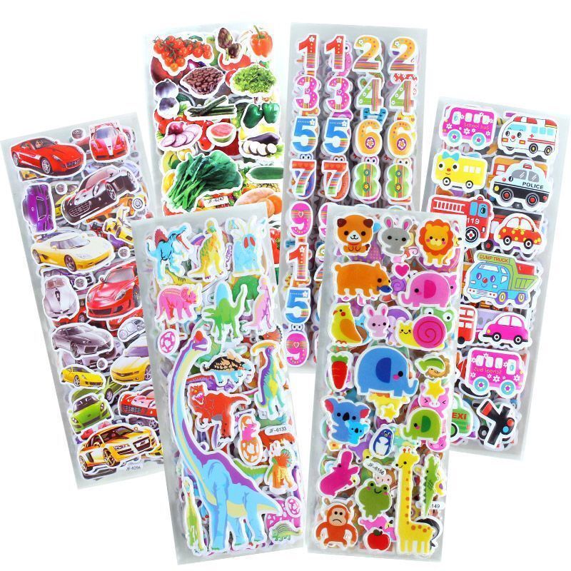 Sticker 3D bulle plusieurs quantités disponibles