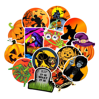 Sticker Halloween adhésif résistant à l'eau
