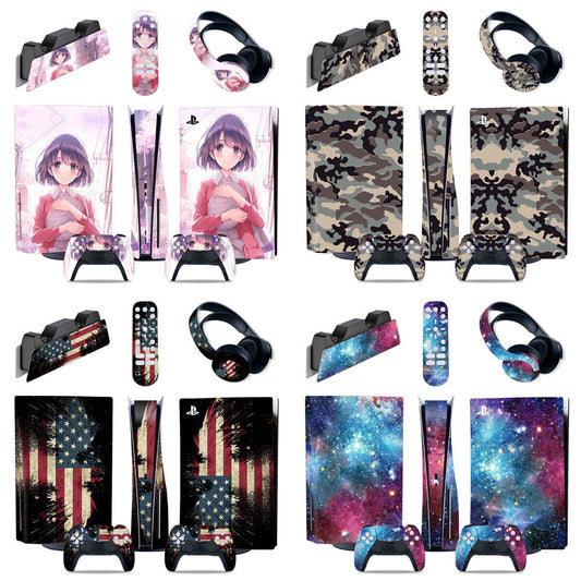 Stickers habillage console de jeu full body