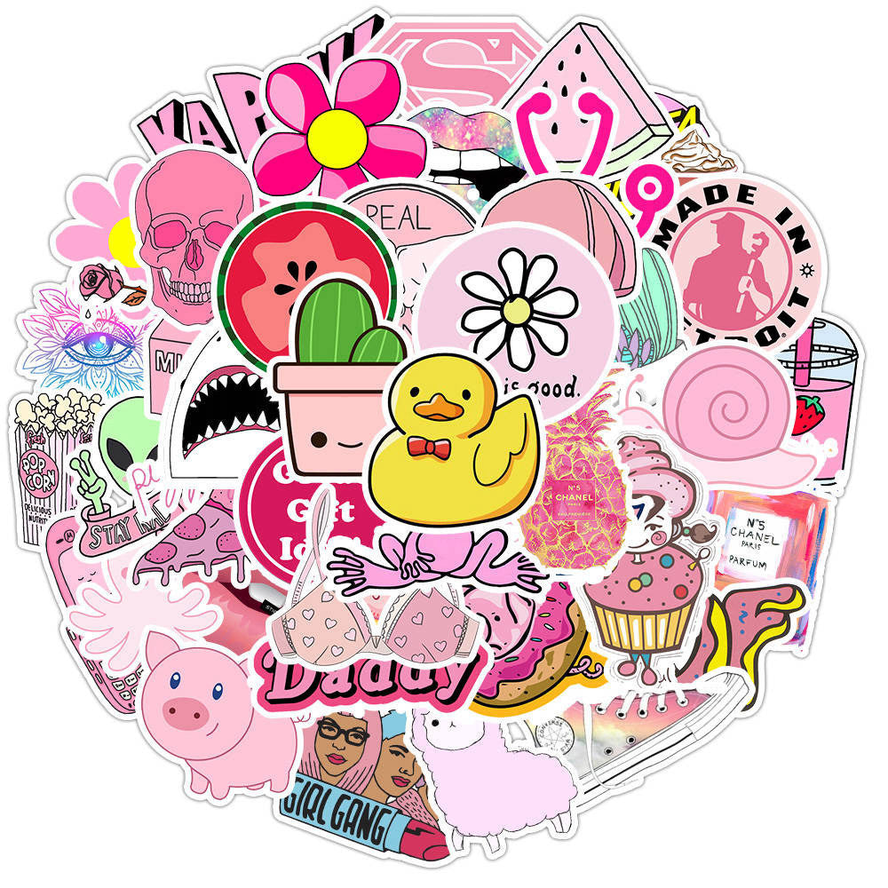 Sticker graffiti style urbain coloré
