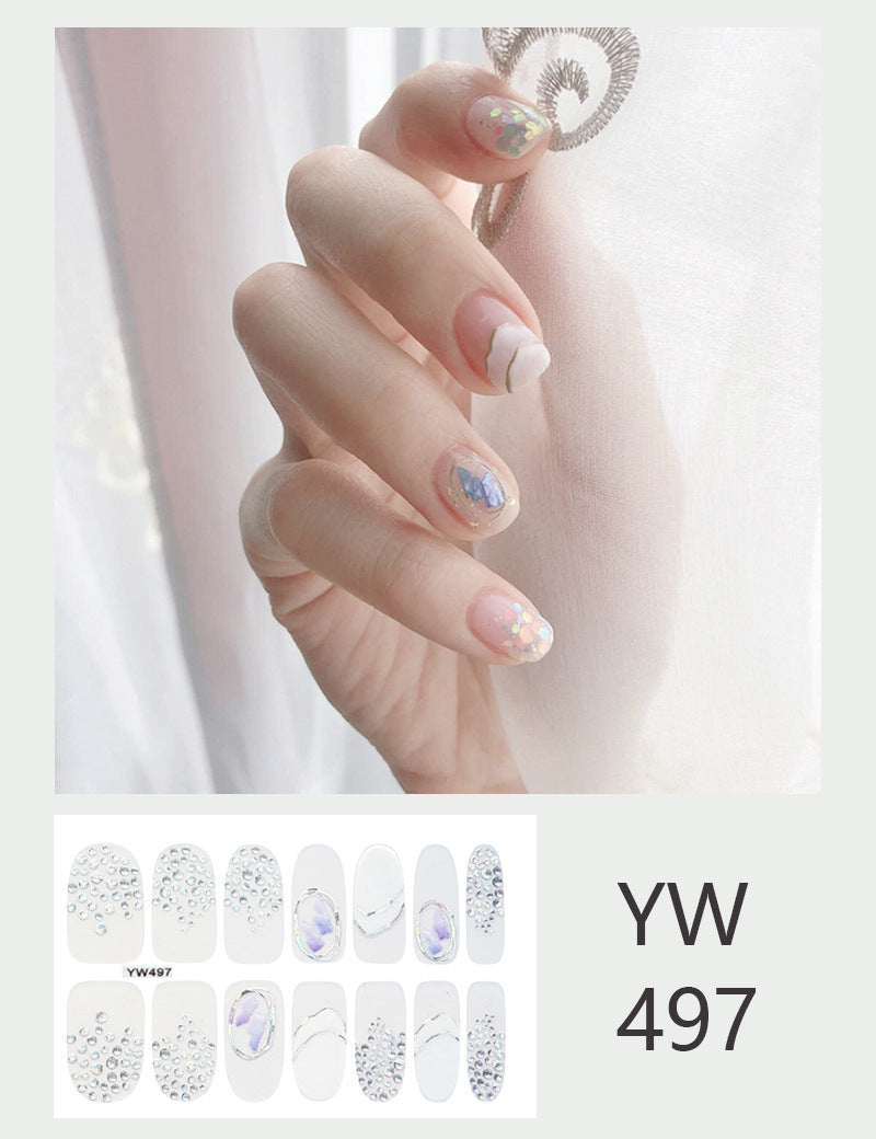 Sticker ongle motif 8