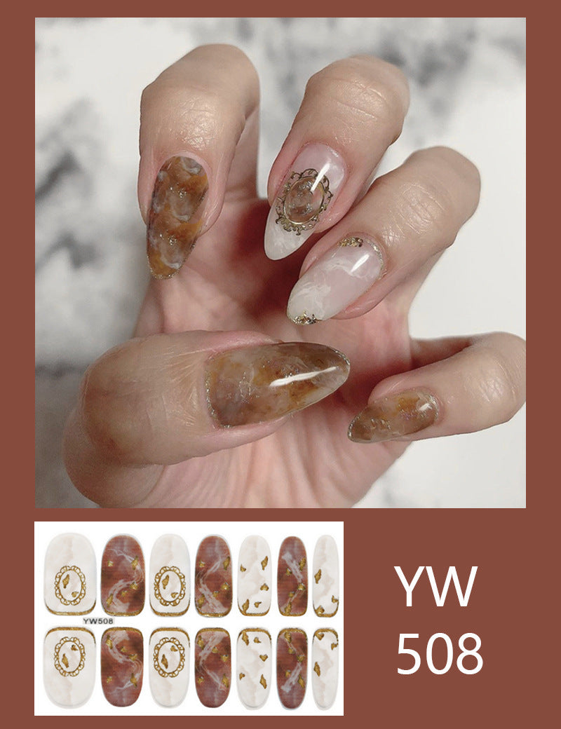 Sticker ongle motif 9