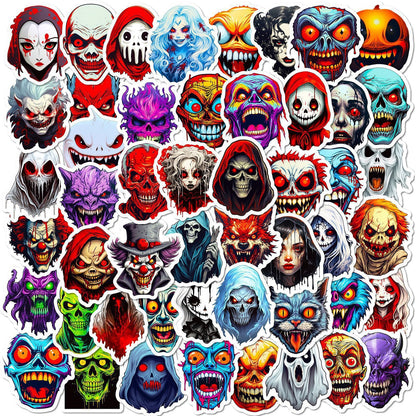 Sticker Halloween facile à coller