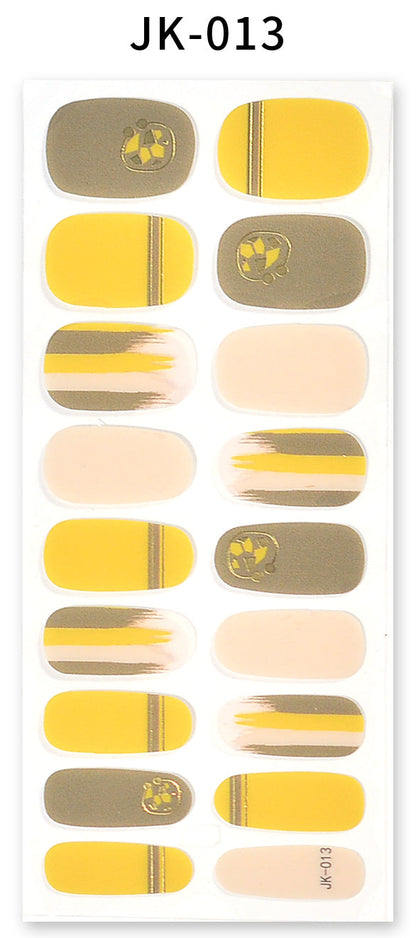 Sticker ongle manucure sans salon 15