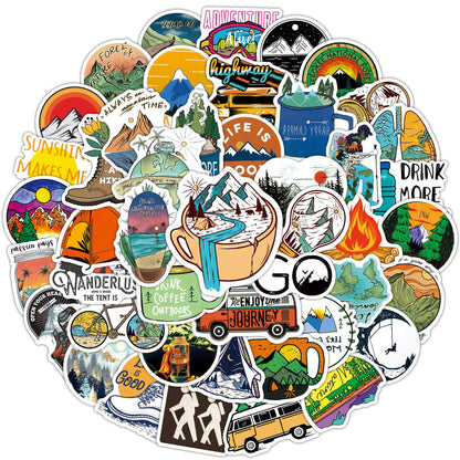 Sticker laptop résistant à l'eau plein air