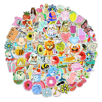 Planche 200 stickers pour objets du quotidien