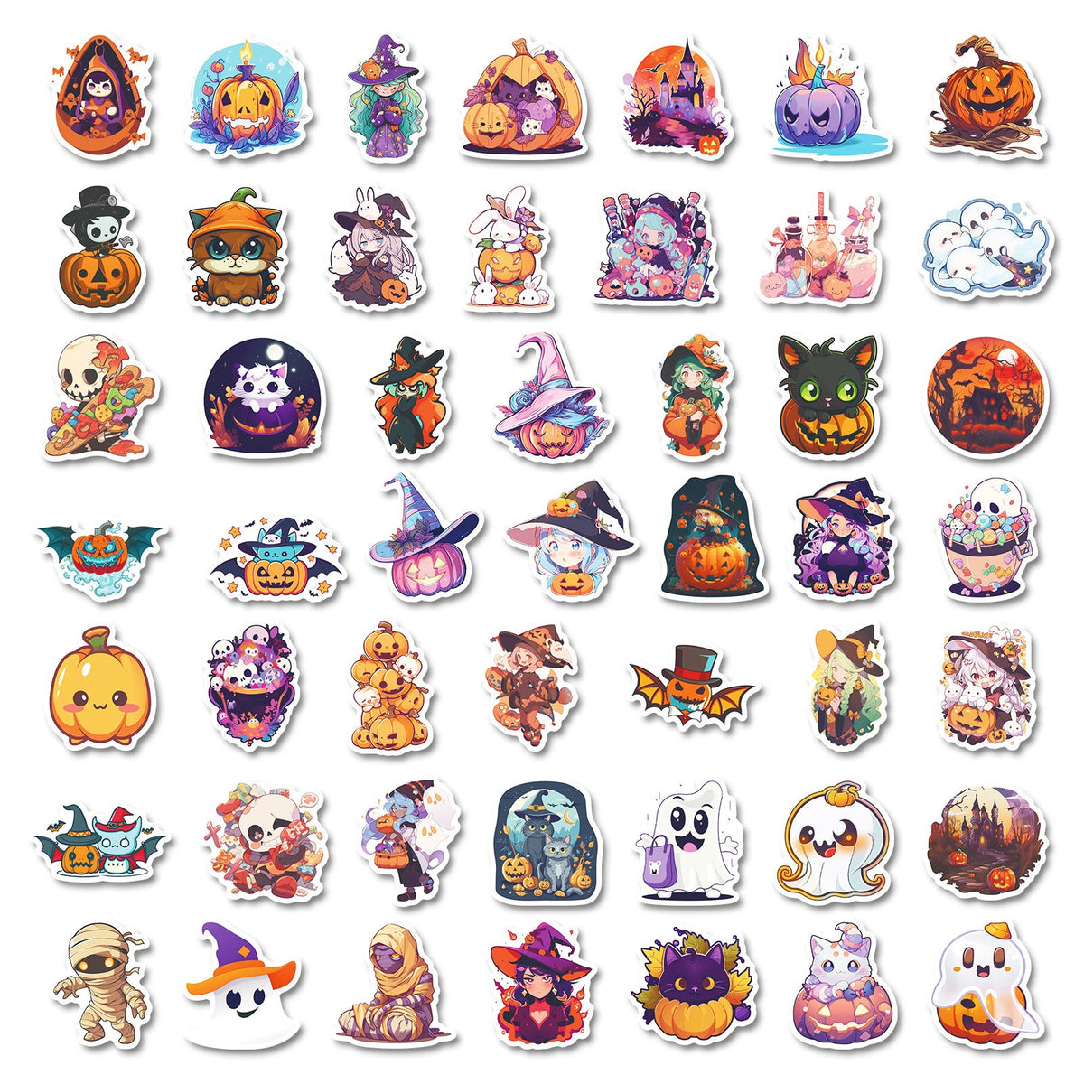 Sticker Halloween pour réfrigérateur téléphone