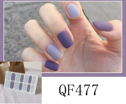Sticker ongle diamant design 11