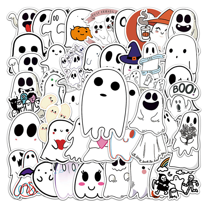 Sticker Halloween pour gourde réfrigérateur