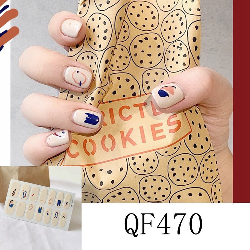 Sticker ongle diamant design 4