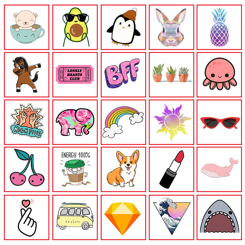 Sticker graffiti PVC waterproof