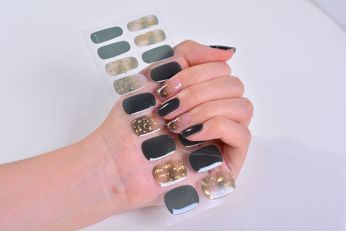 Sticker ongle manucure facile motif 35