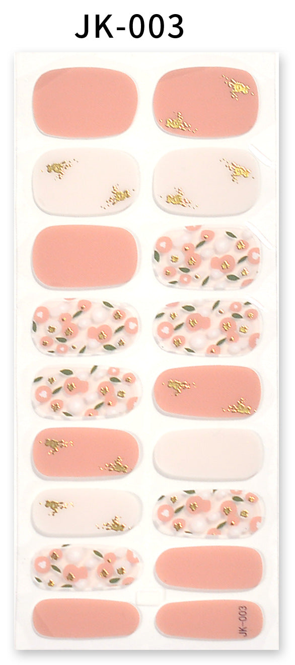Sticker ongle manucure facile motif 5