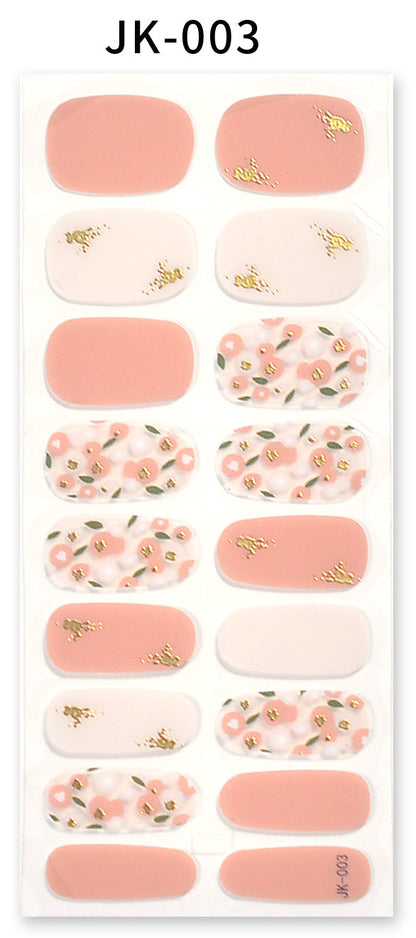 Sticker ongle manucure facile motif 5