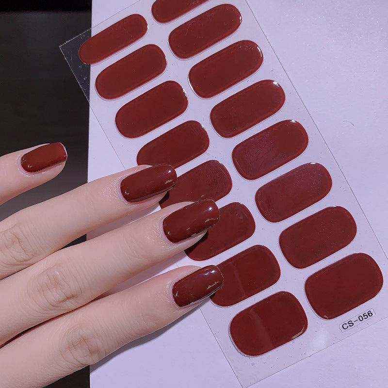 Sticker ongle style discret motif 5
