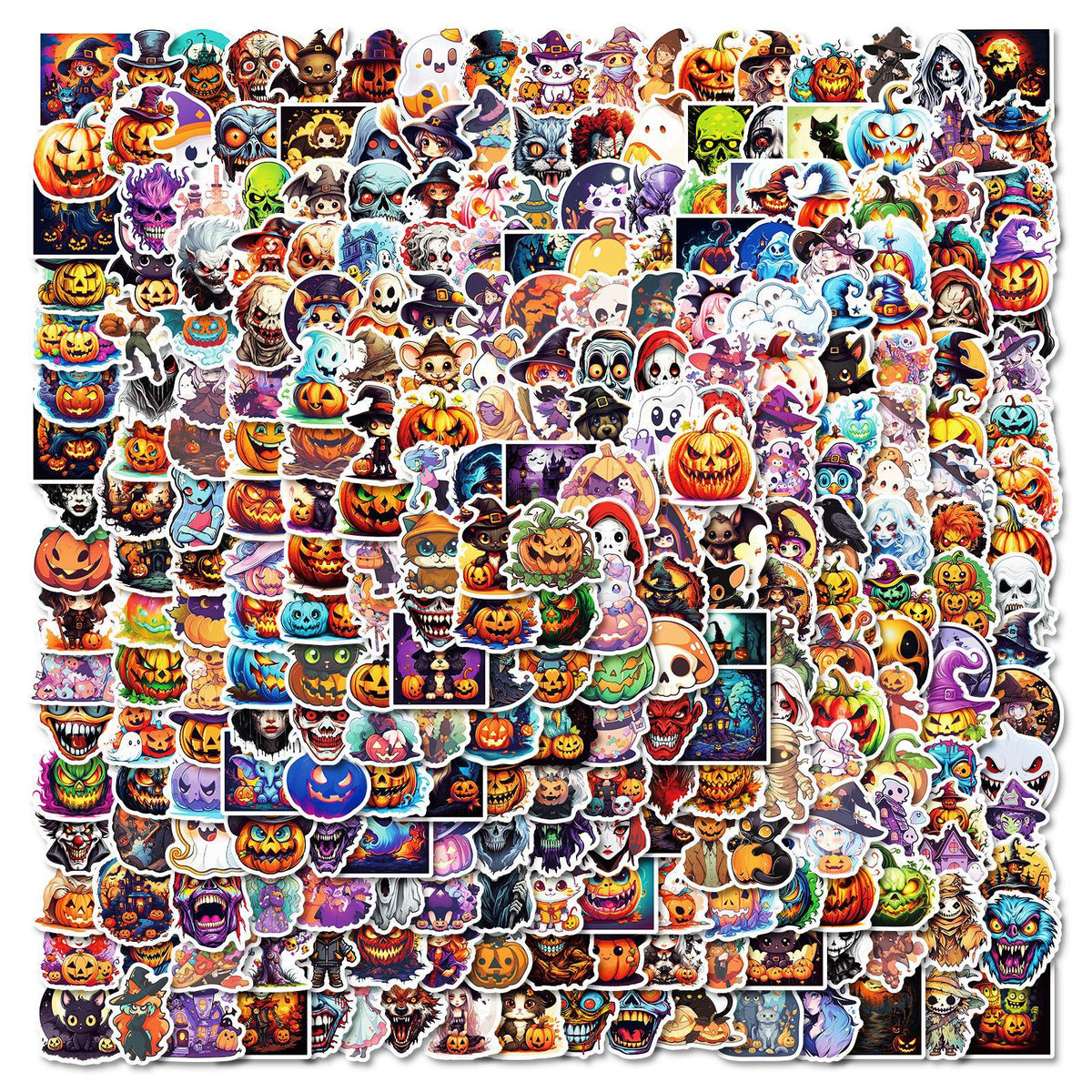 Sticker fantôme mignon Halloween