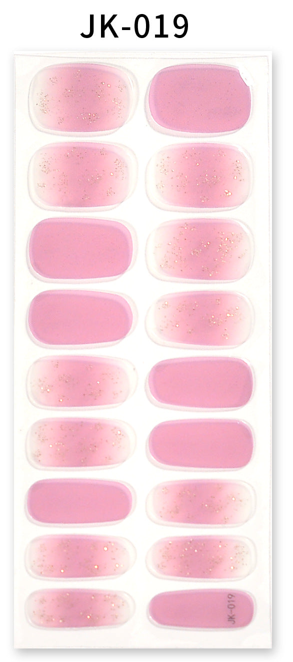 Sticker ongle manucure facile motif 21