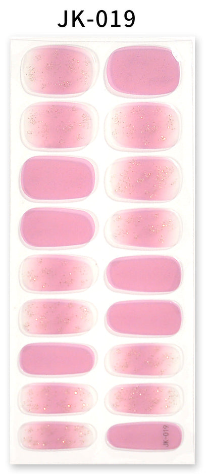 Sticker ongle manucure facile motif 21