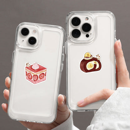 Stickers desserts peints à la main cozy