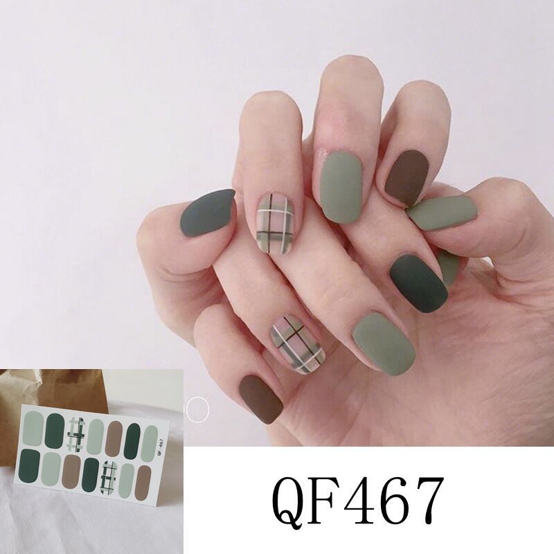 Sticker ongle diamant design 1