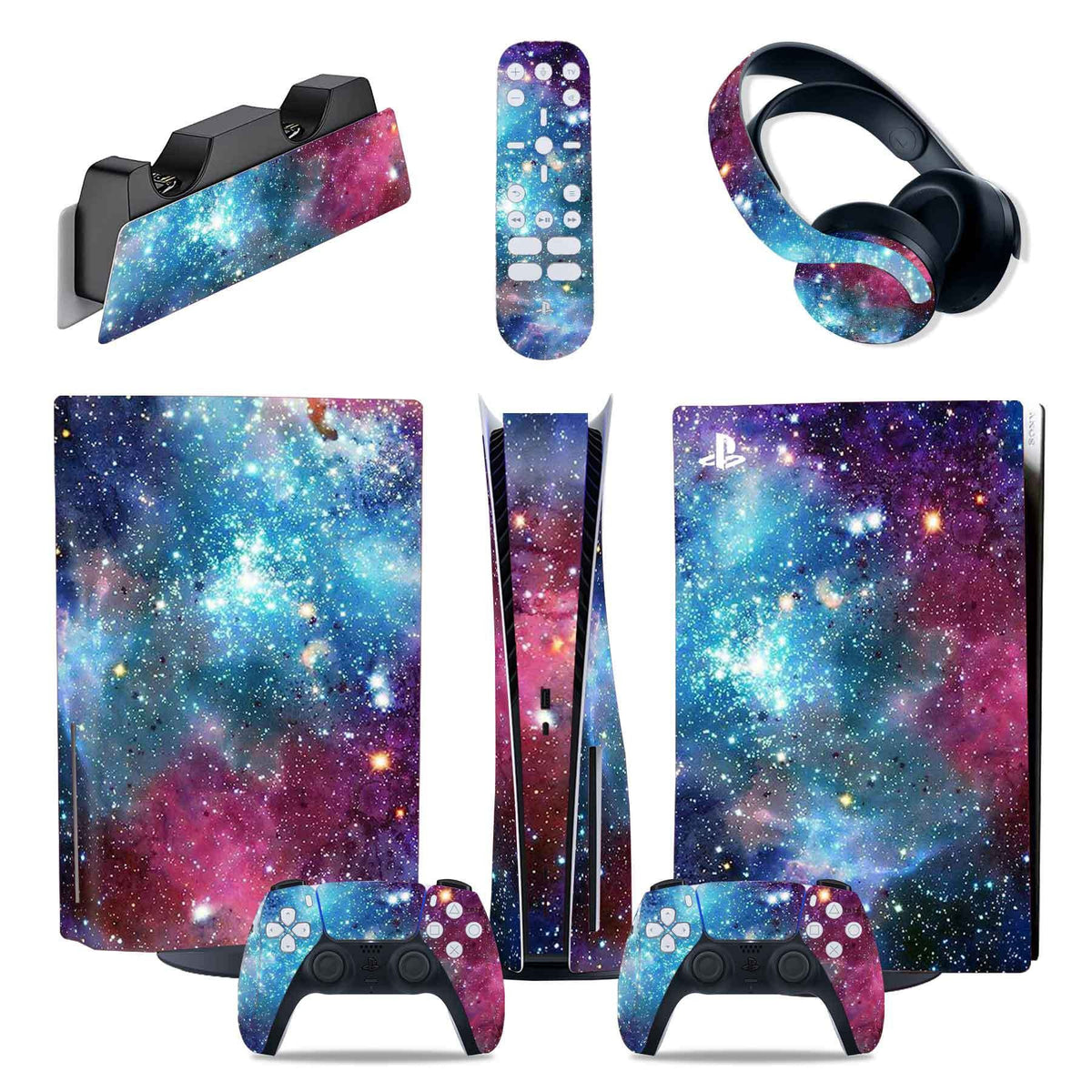 Sticker console surface texturée