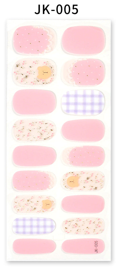 Sticker ongle manucure sans salon 7