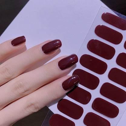 Sticker ongle manucure facile motif 4