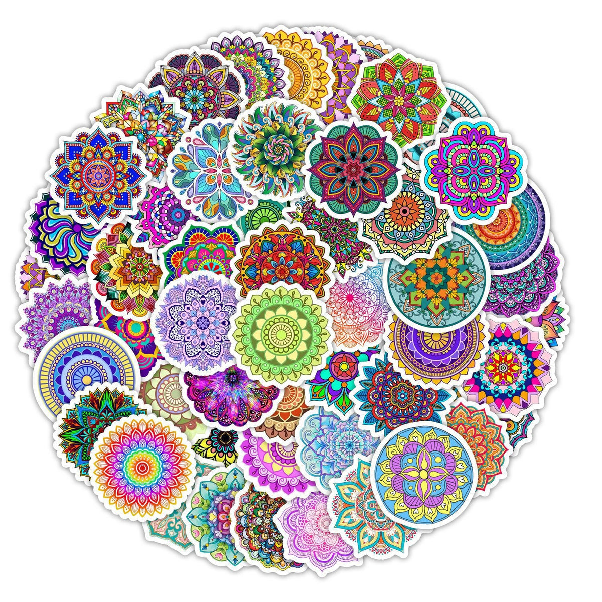 Sticker mandala résistant à l'eau