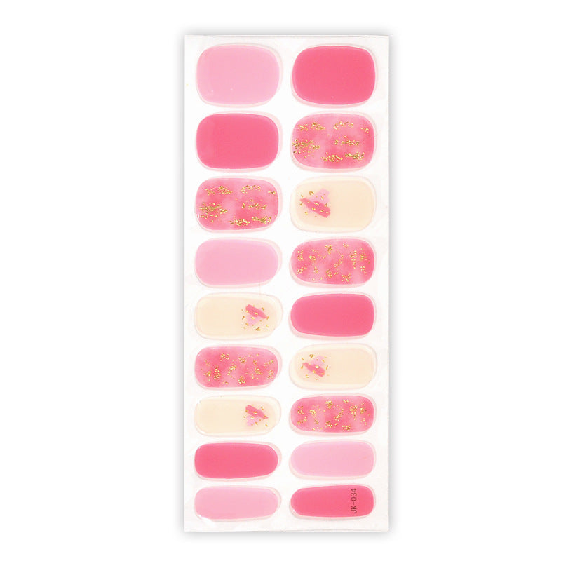 Sticker ongle manucure facile motif 2