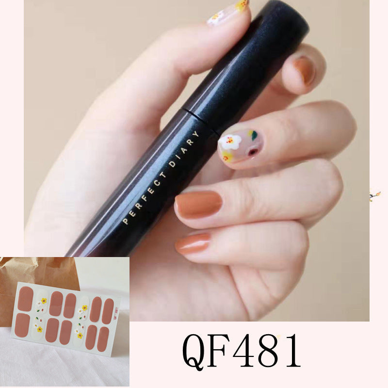 Sticker ongle diamant design 15