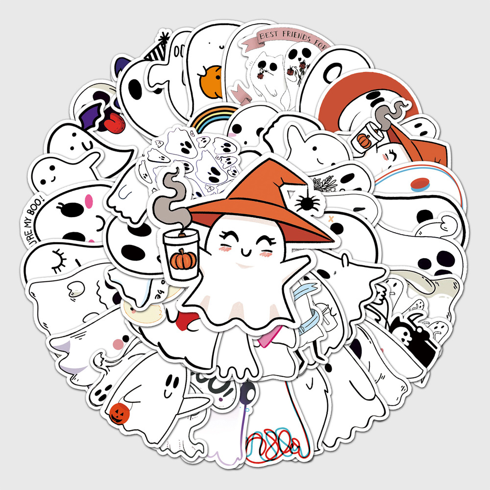 Sticker Halloween collection complète doodle