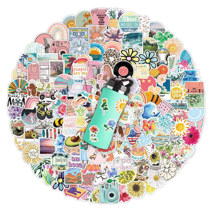 Sticker décoratif pour gourde