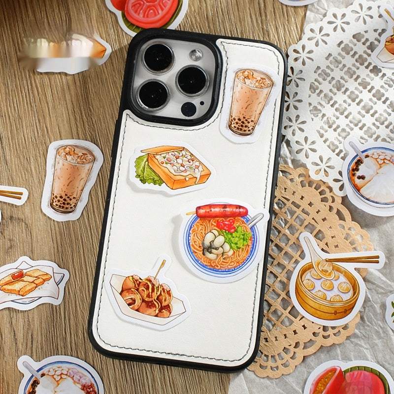 Sticker style vintage pour carnet